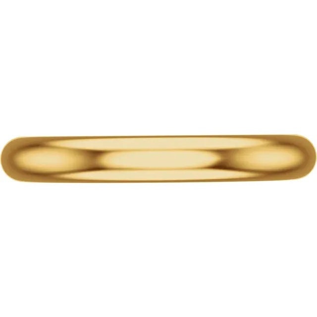 14k yellow gold round jump ring, select your size