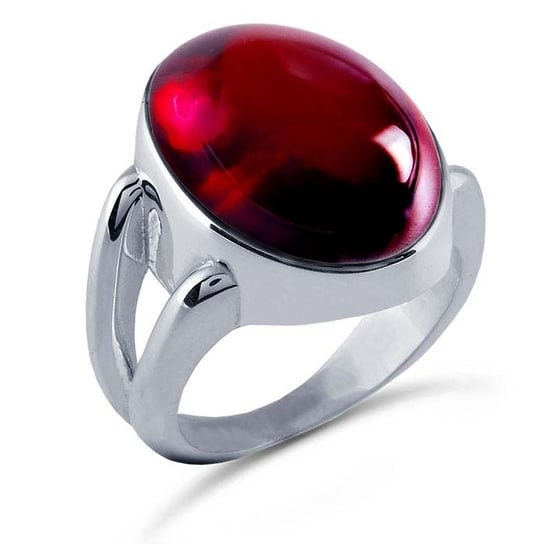 Sterling Silver Split Shank Oval Cabochon Ring Mounting, 18x13mm