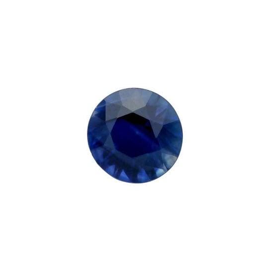 Round Faceted Blue Sapphire A Grade, 1