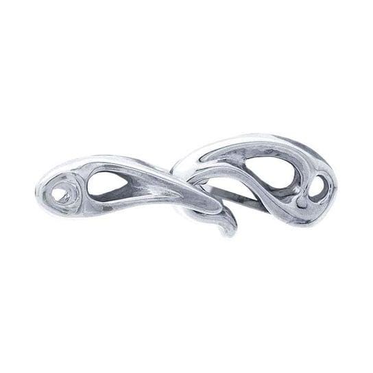 Sterling Silver Fancy Hook & Eye Clasp