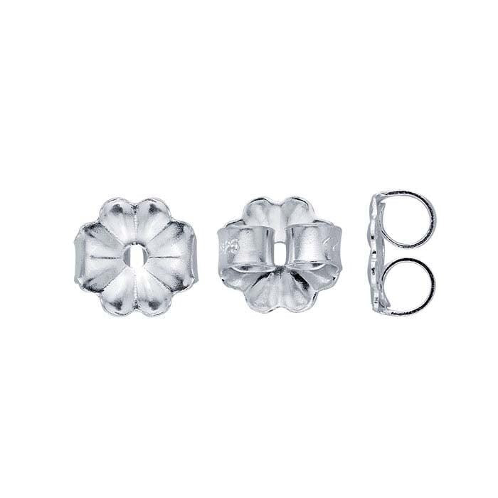 Sterling Silver 5mm Dia. Medium-Weight Friction Ear Nut