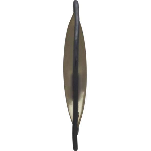 Mixed Metal Earring Hook with Long Almond Shape 23x4mm