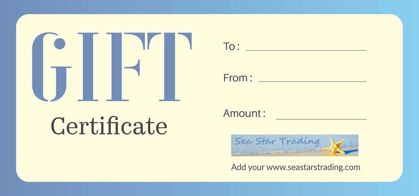 Gift Certificate