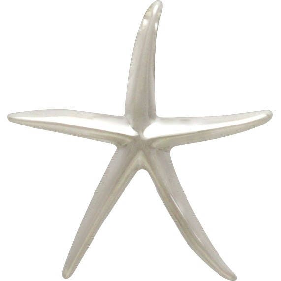Sterling Silver Starfish Pendant