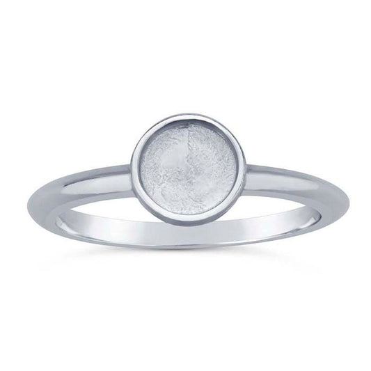 Sterling Silver Round Cabochon Ring Mounting, different sizes available