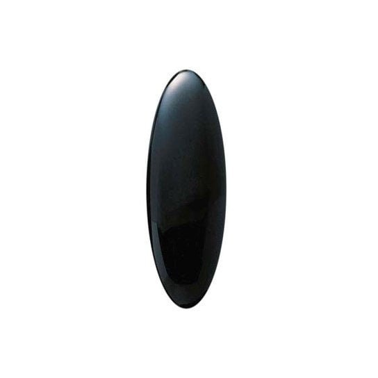 Oval black onyx cabochon, choose your size