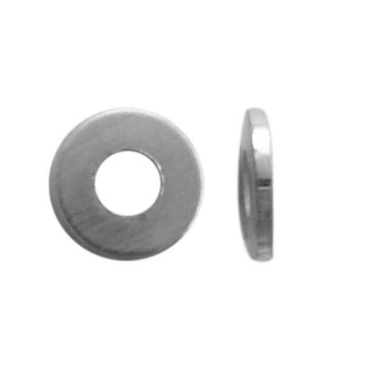 100 sterling silver 2.5mm flat spacer beads