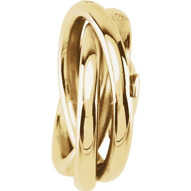 14k yellow earring jackets