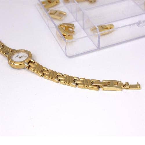 Stainless Steel Watchband Extender: Fold Over Clasp, 3-16mm