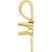 Pearl Pendant Bail: Sterling Silver or 14k Gold, Lab-Diamond Accent Option