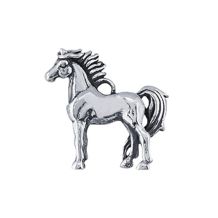Sterling Silver Horse Charm