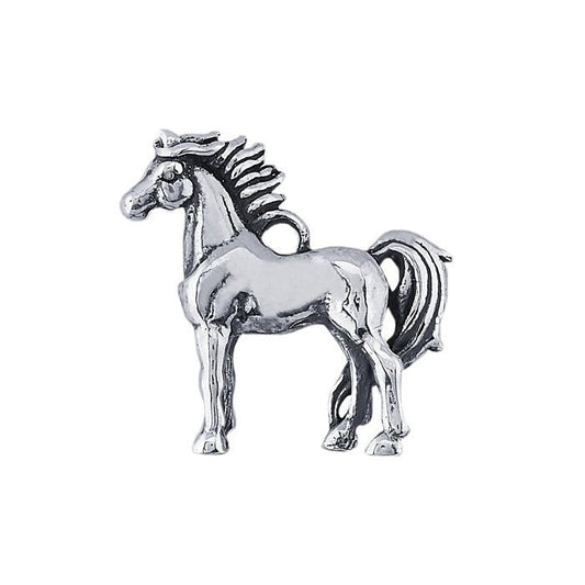 Sterling Silver Horse Charm