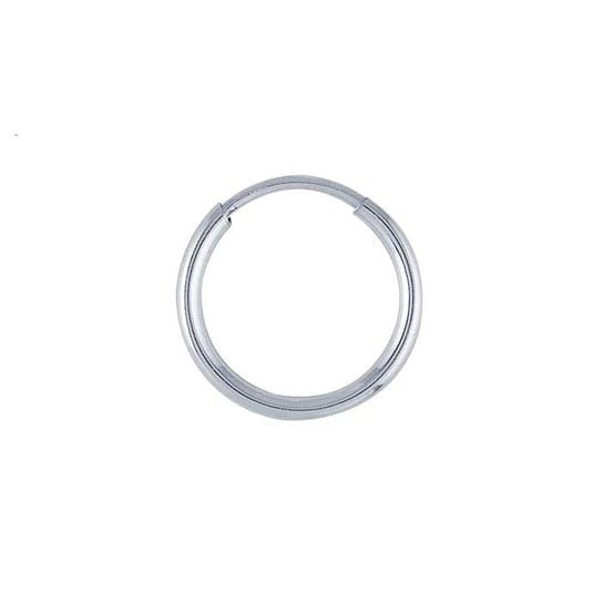 Sterling Silver 1.3mm Tubing Endless Hoop Earrings available in diff. sizes