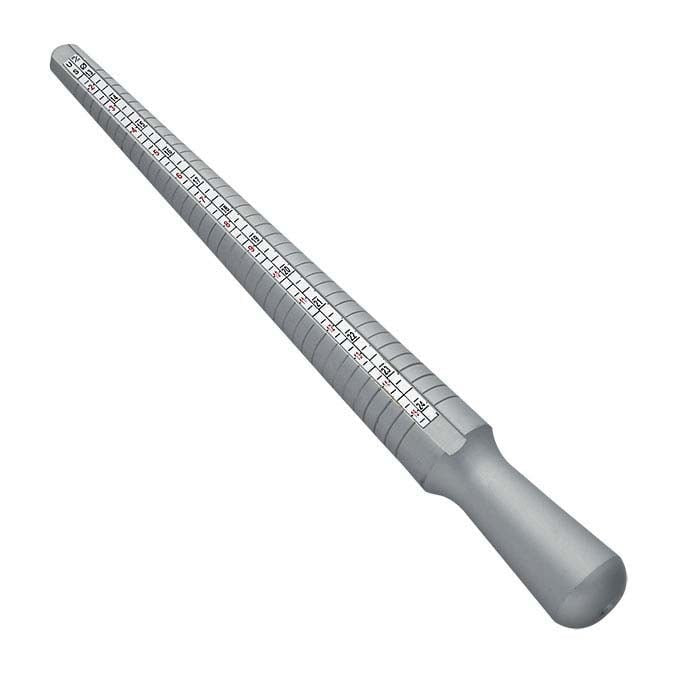 Aluminum Grooved Ring Stick, Sizes 2–15