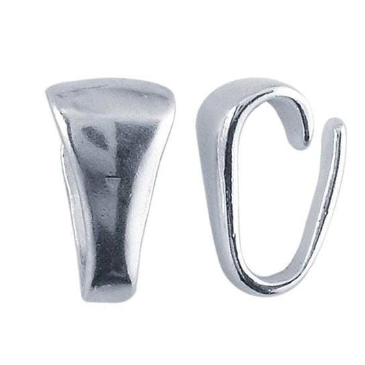 Sterling Silver Snap-on Pendant Bail
