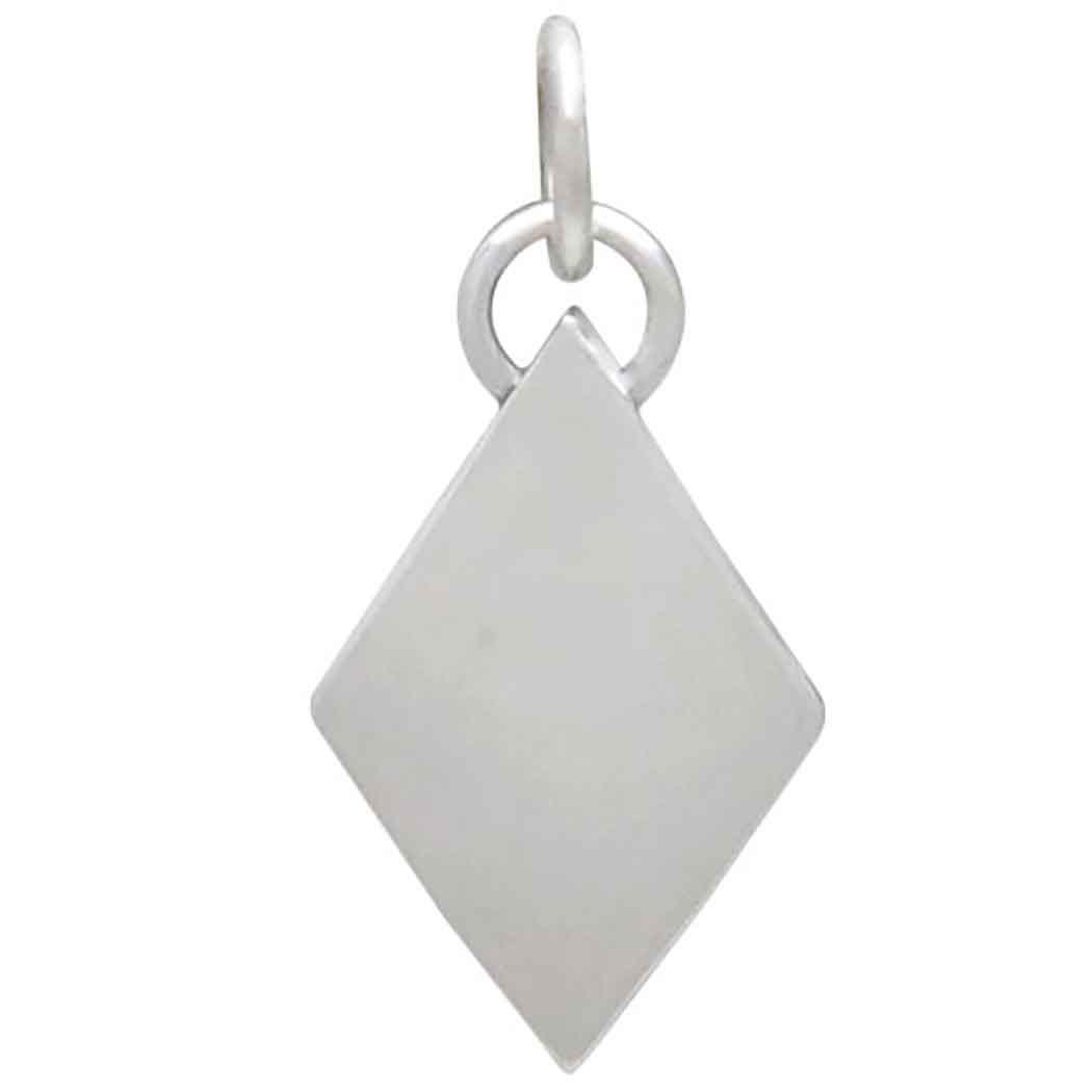 Mixed Metal Sword Shadow Box Charm 21x10mm