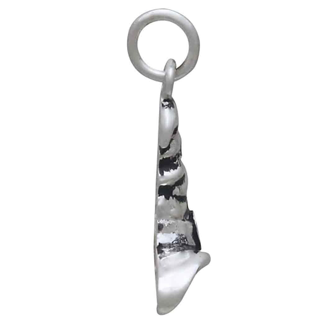Sterling Silver Witch Hat Charm 21x17mm