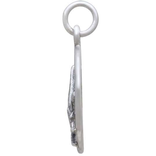 Sterling Silver Lucky Cricket Charm 22x15mmSwallow Charm