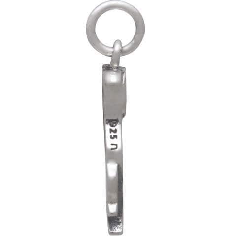 Sterling Silver Pitbull Dog Charm