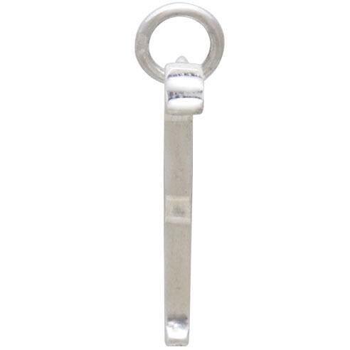 Sterling Silver Greyhound Dog Charm 19x19mm