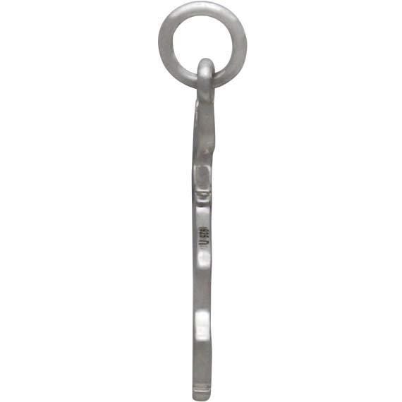 Sterling Silver Moose Charm 21x19mm