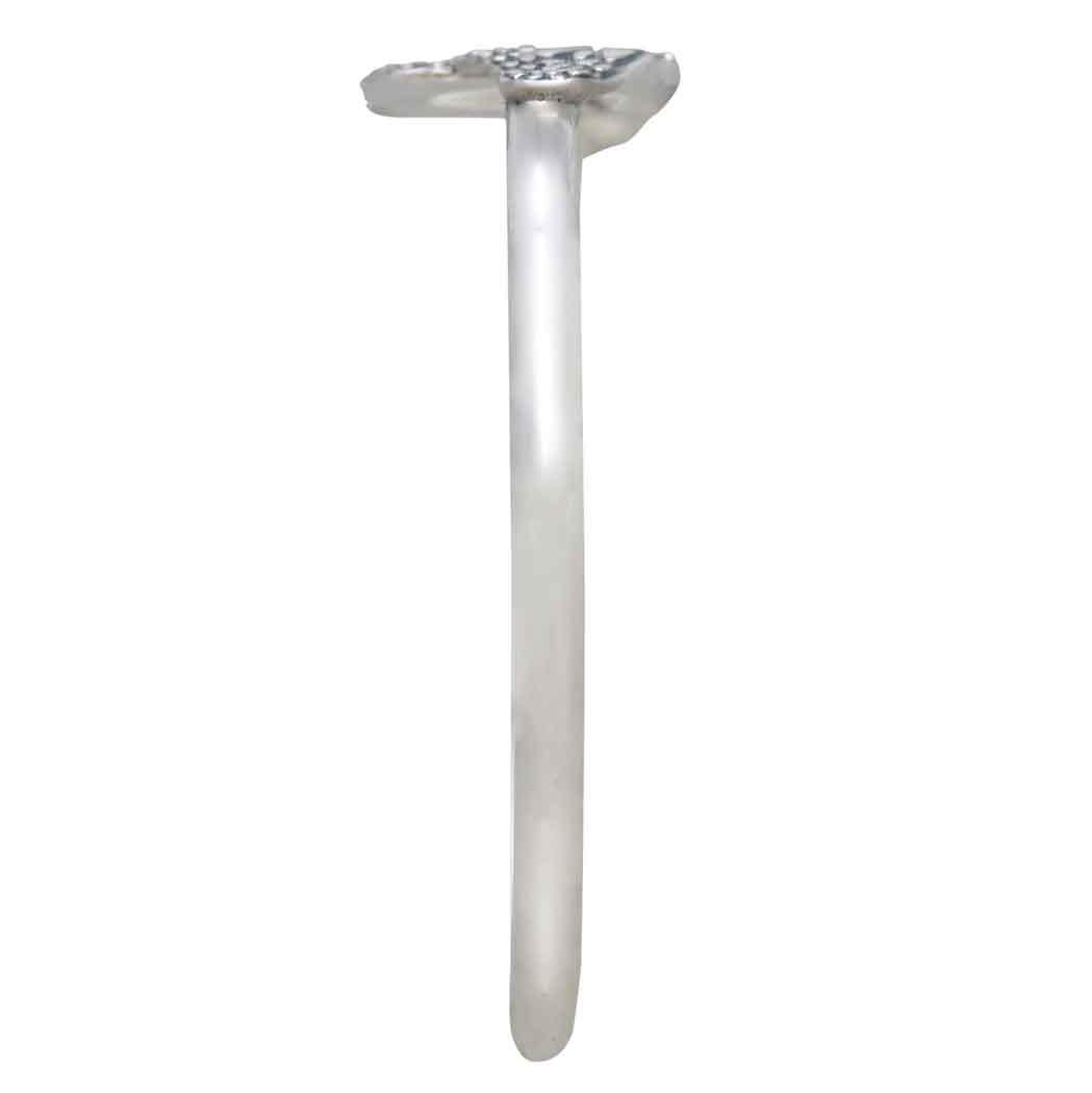 Sterling Silver Monarch Butterfly Cuff Bracelet