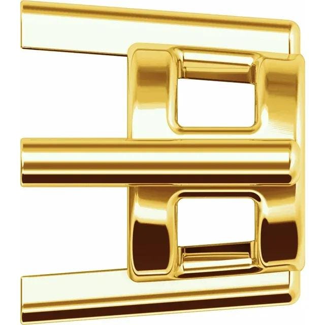 Sterling Silver or 14K Gold Round Basket Slide Pendant Mounting, choose your size