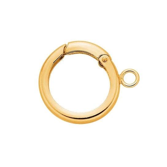 14/20 Yellow Gold-Filled Push Clasp, available in 3 sizes