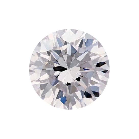 CZ  Round Machine-Cut Faceted Gemstone, choose your size