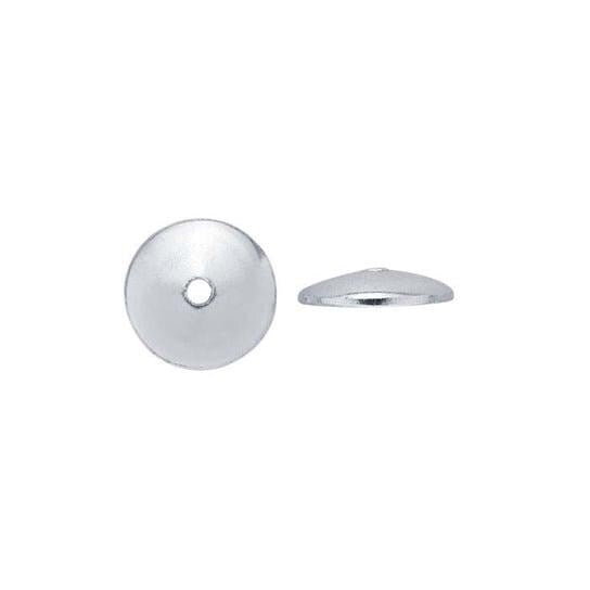 Sterling Silver Bead Caps: Jewelry Making Supplies, 10pcs