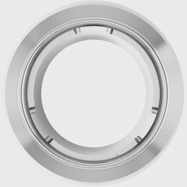 Round Slide Pendant Mounting, available in Sterling Silver and 14k Gold in many sizes