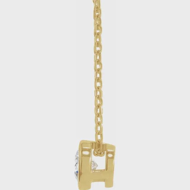 Round Slide Pendant Mounting, available in Sterling Silver and 14k Gold in many sizes