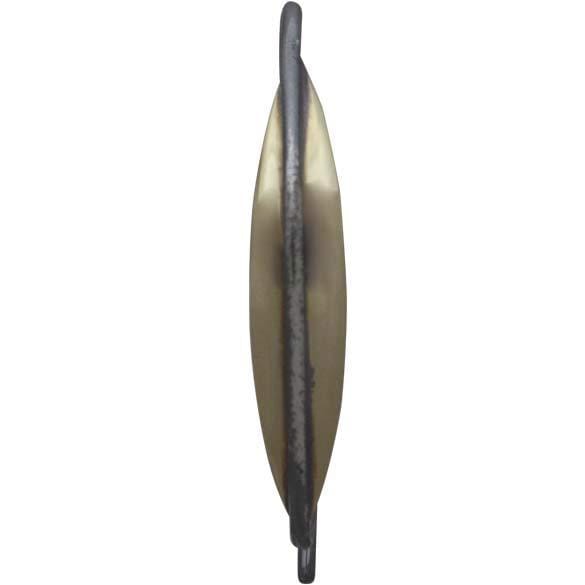 Mixed Metal Earring Hook with Long Almond Shape 23x4mm