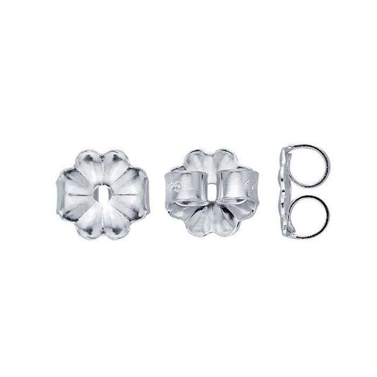 Sterling Silver 5mm Dia. Medium-Weight Friction Ear Nut