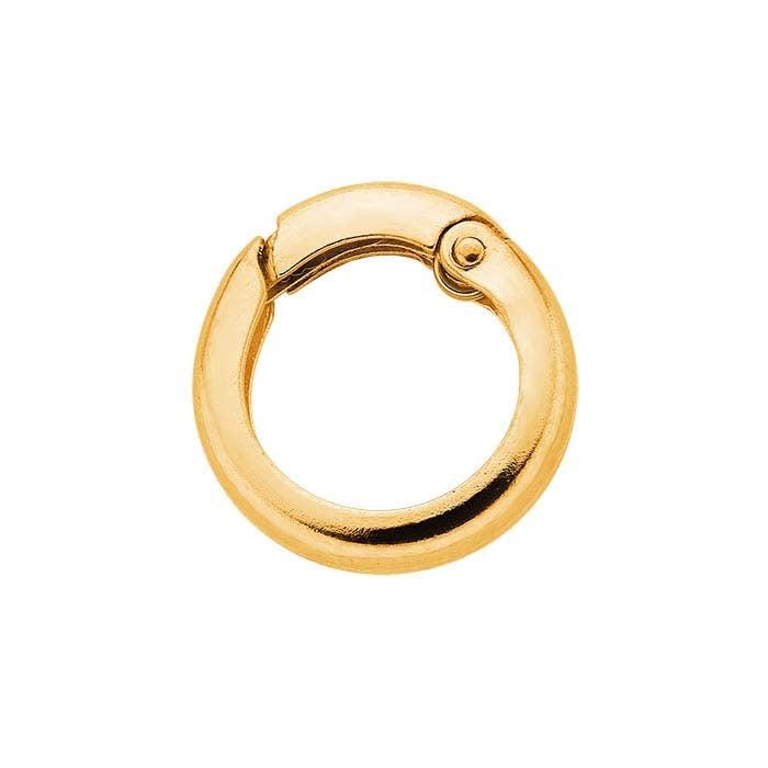 14/20 Yellow Gold-Filled Push Clasp, Connector in 3 sizes available