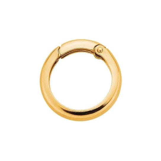 14/20 Yellow Gold-Filled Push Clasp, Connector in 3 sizes available
