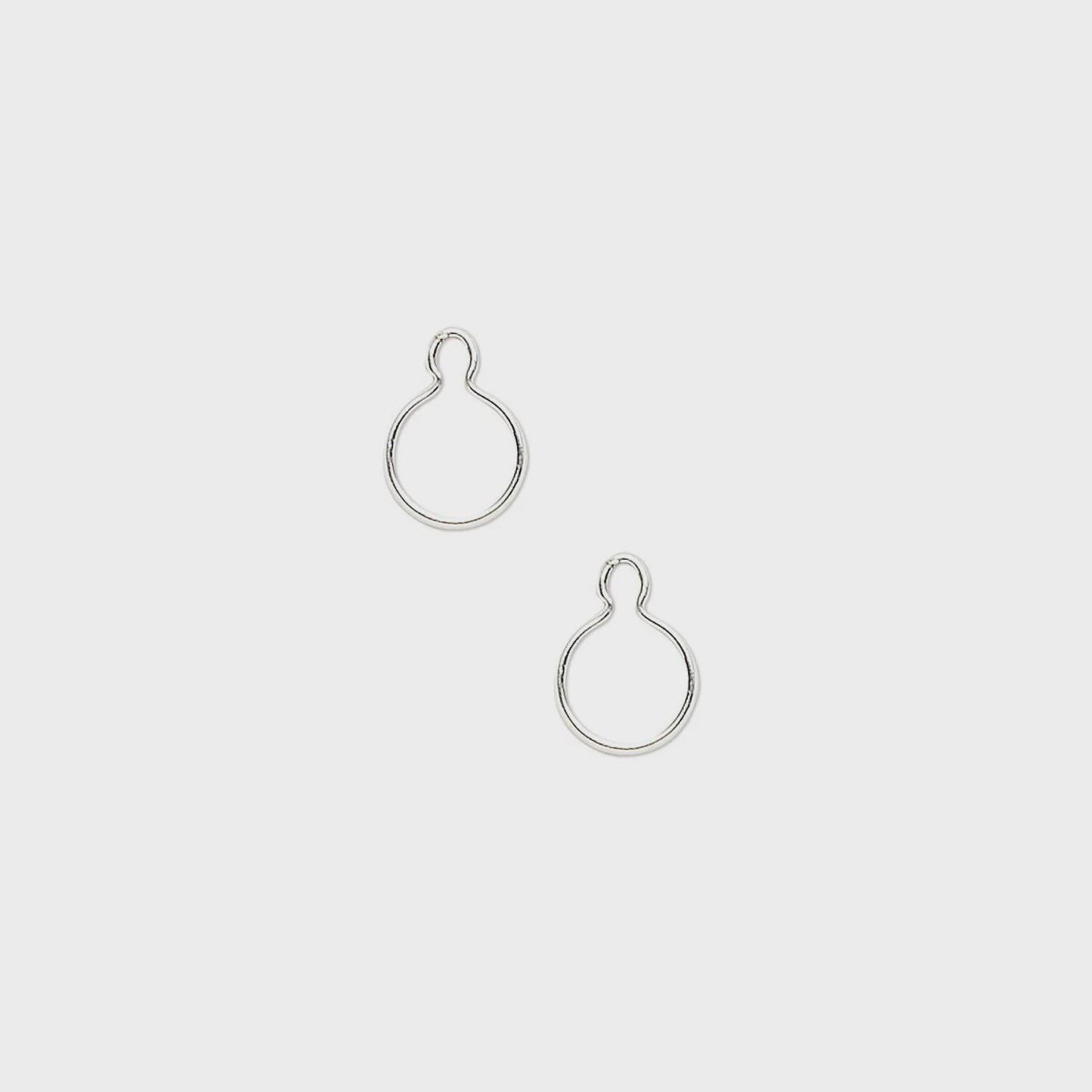 Sterling Silver round wrap tite setting,