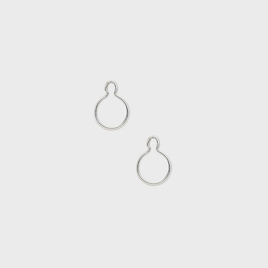 Sterling Silver round wrap tite setting,