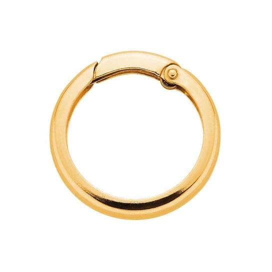 14/20 Yellow Gold-Filled Push Clasp, Connector in 3 sizes available
